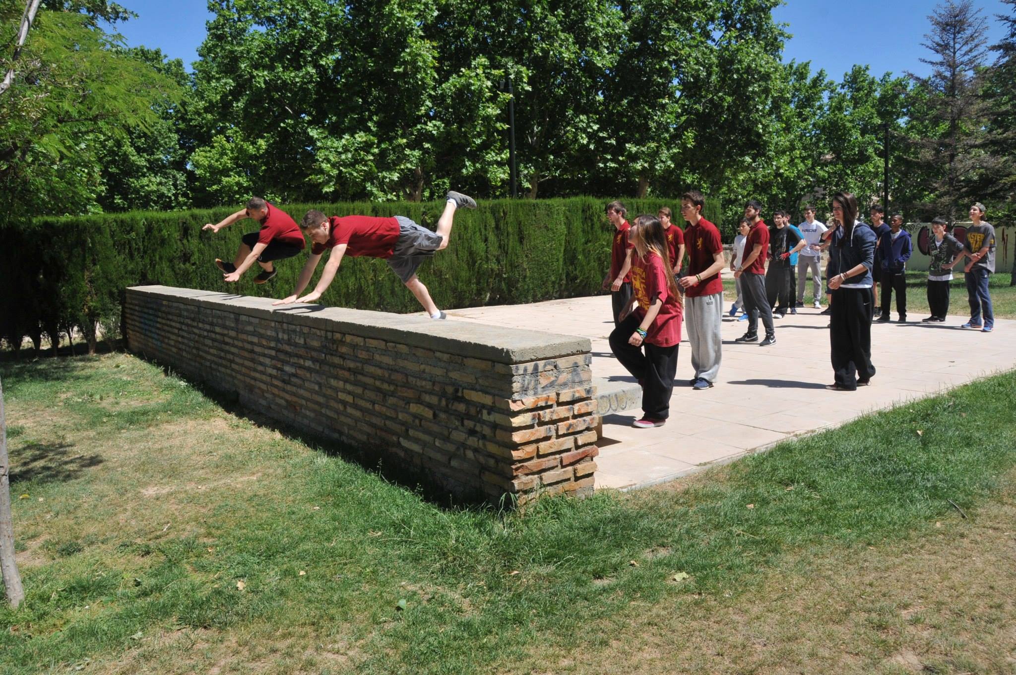 Clase de parkour Zaragoza