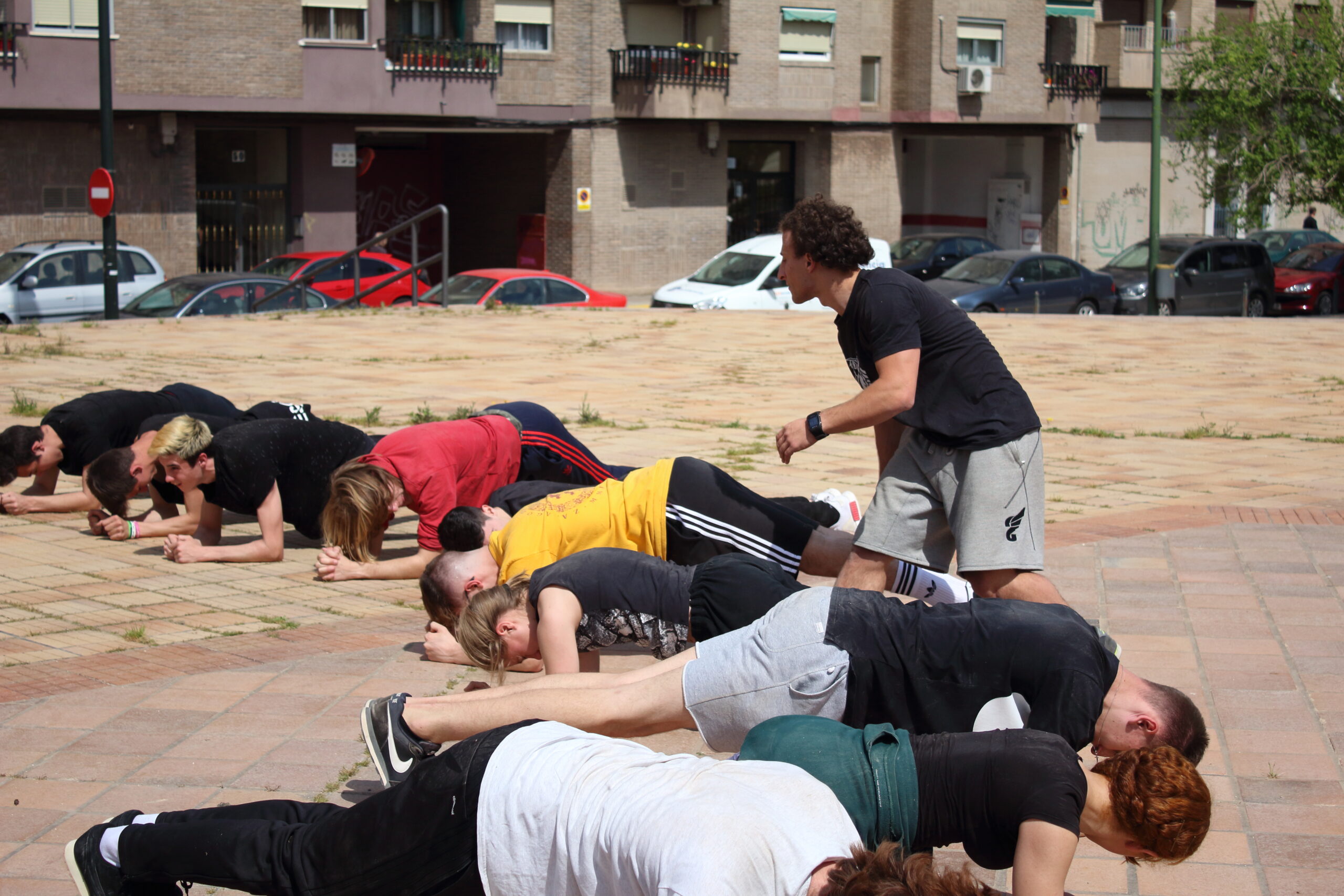 Taller y masterclass parkour Zaragoza
