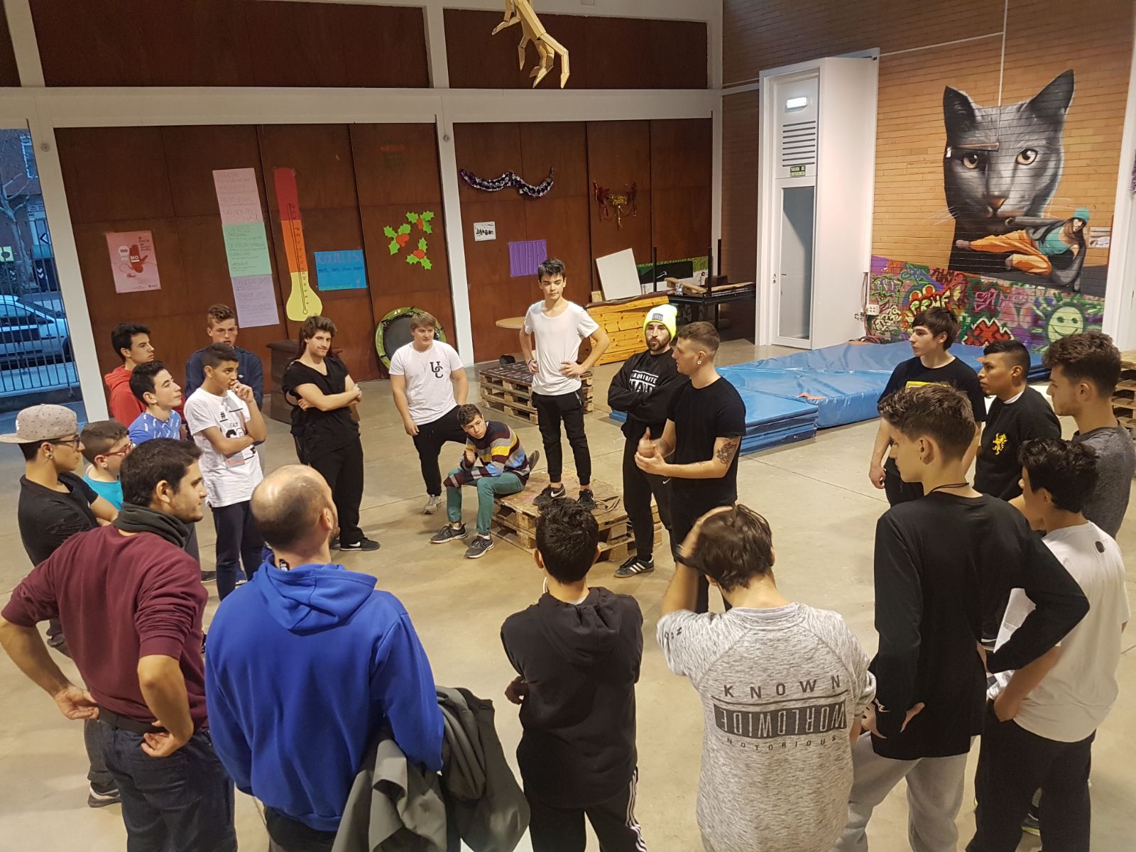 Clases extraescolares parkour Zaragoza