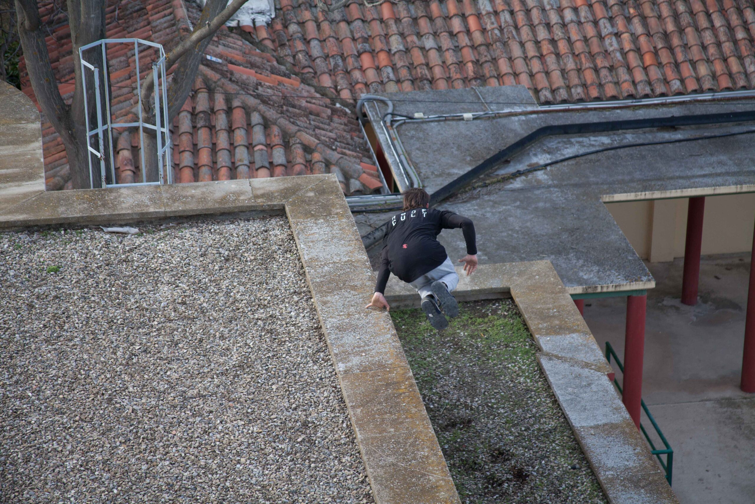 Salto de precisión parkour
