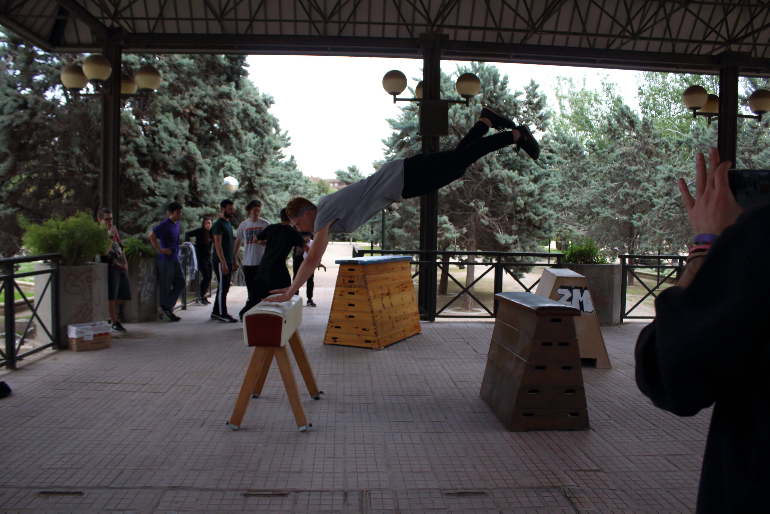 Taller parkour barrio