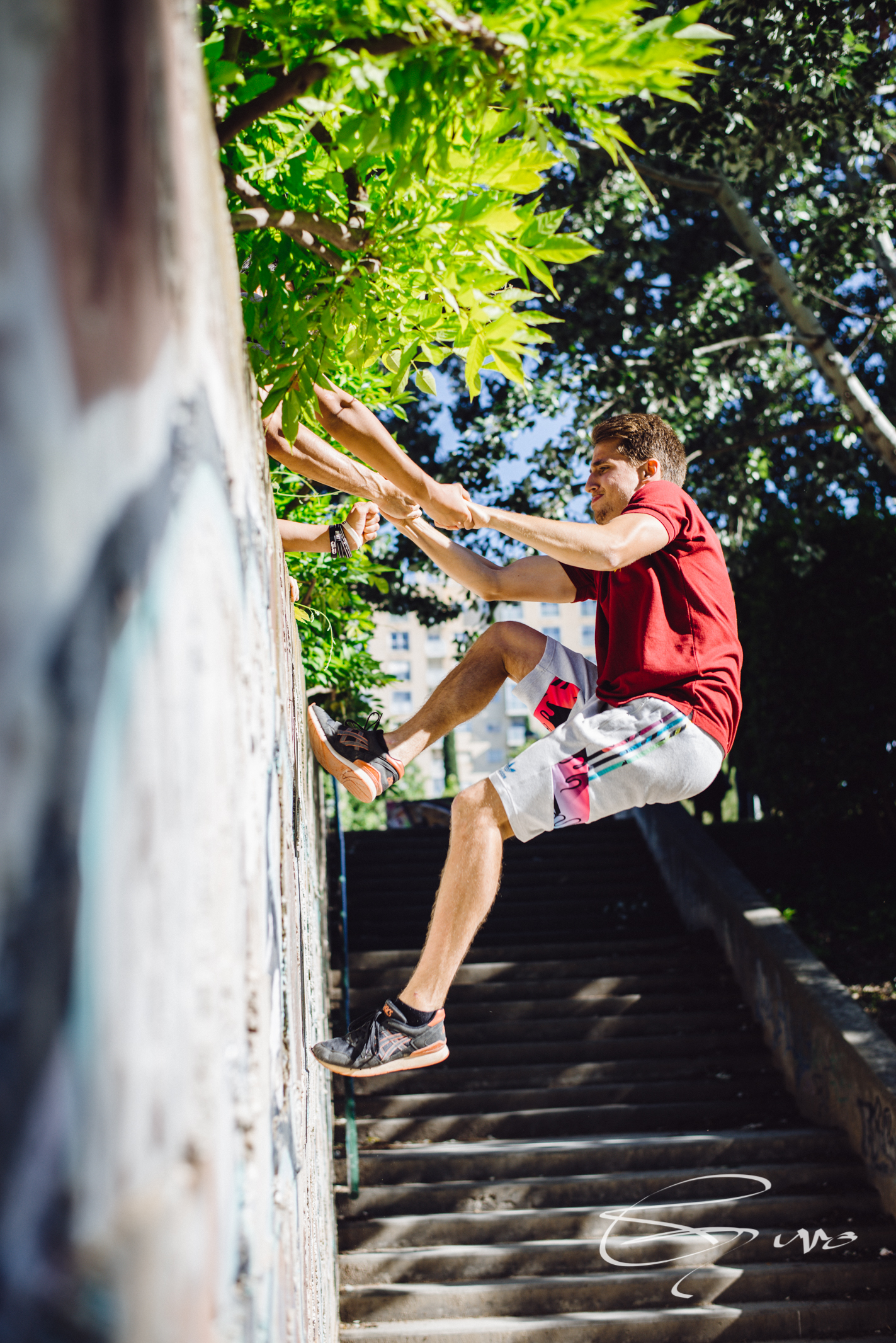 cómo hacer parkour